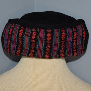 TZI The Tibetan Collection Embroidered Wool Hat